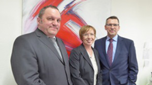 BVTB-Vorstand (von links): Dr. Bernd Nickolay, Manuela Eschenbächer und Gerd Galonska