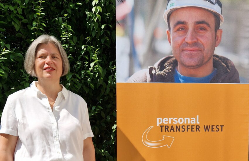 #dasbewegtmich Margrit Herrmann, Geschäftsführerin Personaltransfer West und BVTB-Vorstandsmitglied - Bundesverband der Träger im Beschäftigtentransfer BVTB Freiwilligenprogramme treiben Transformation voran